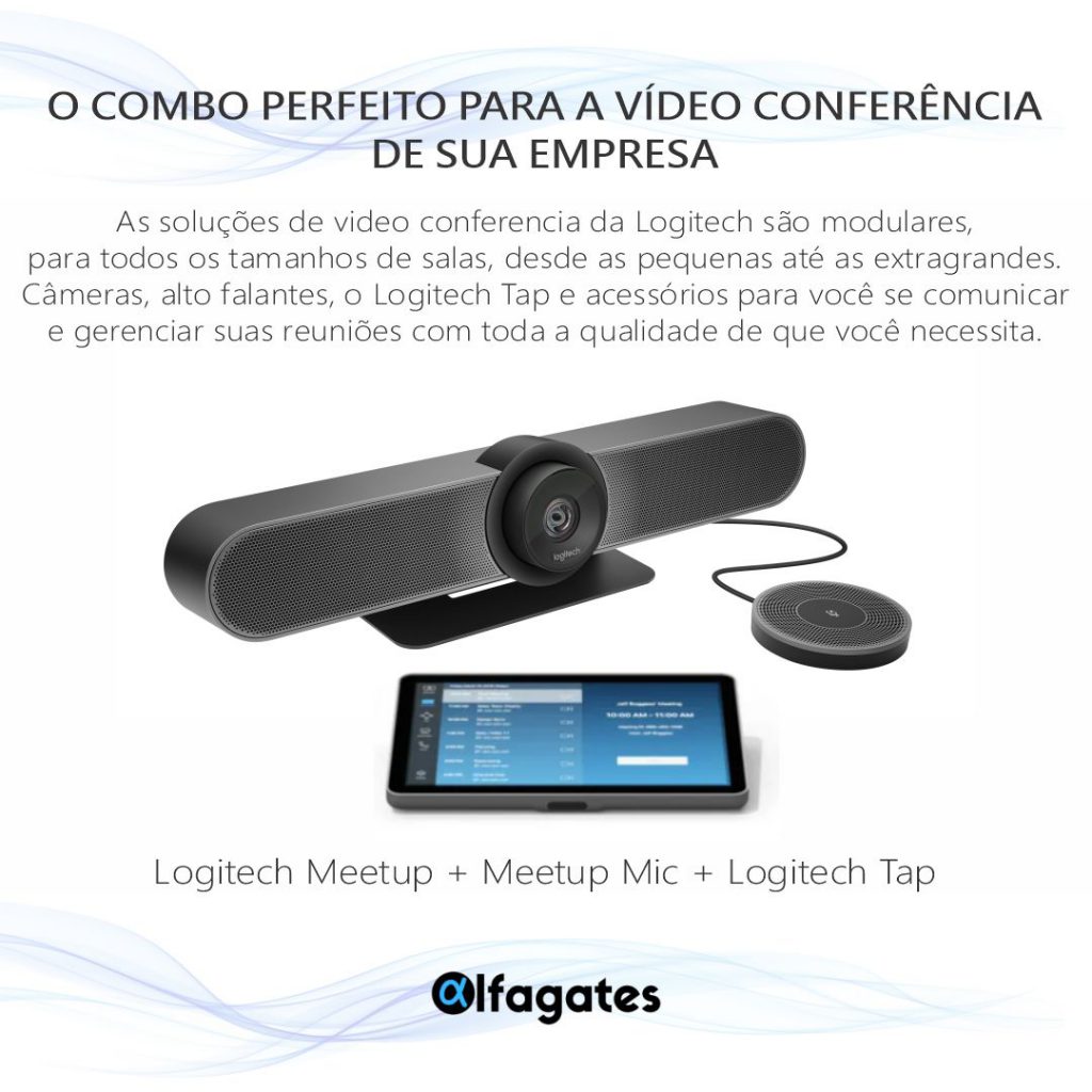 Logitech Meetup para salas de video conferencia