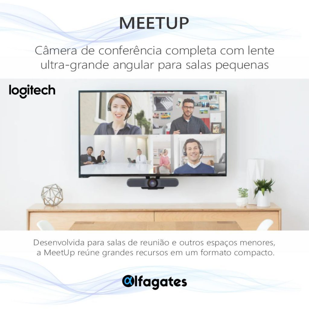 Logitech o combo perfeito de audio e video para salas de reunião